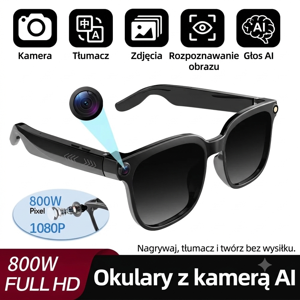 Vision AI Pro: Okulary, które widzą więcej